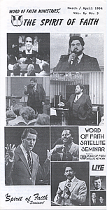 The Spirit of Faith Newsletter - March 1984 (Print Edition)