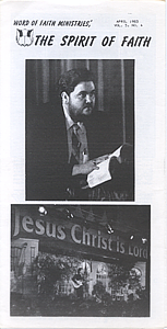 The Spirit of Faith Newsletter - April 1983 (Print Edition)