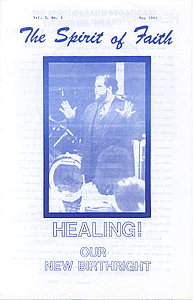 The Spirit of Faith Newsletter - May 1981 (Print Edition)