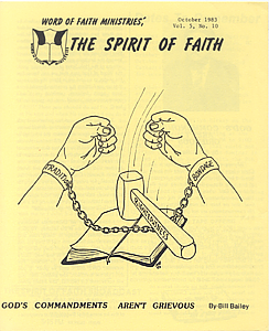The Spirit of Faith Newsletter - October 1983 (Print Edition)